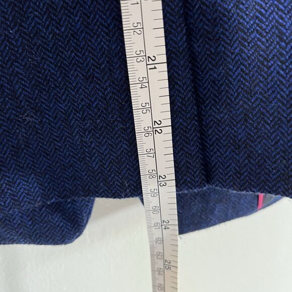 Banana Republic  Blue Herringbone Jacket Size 6 - Picture 12 of 12